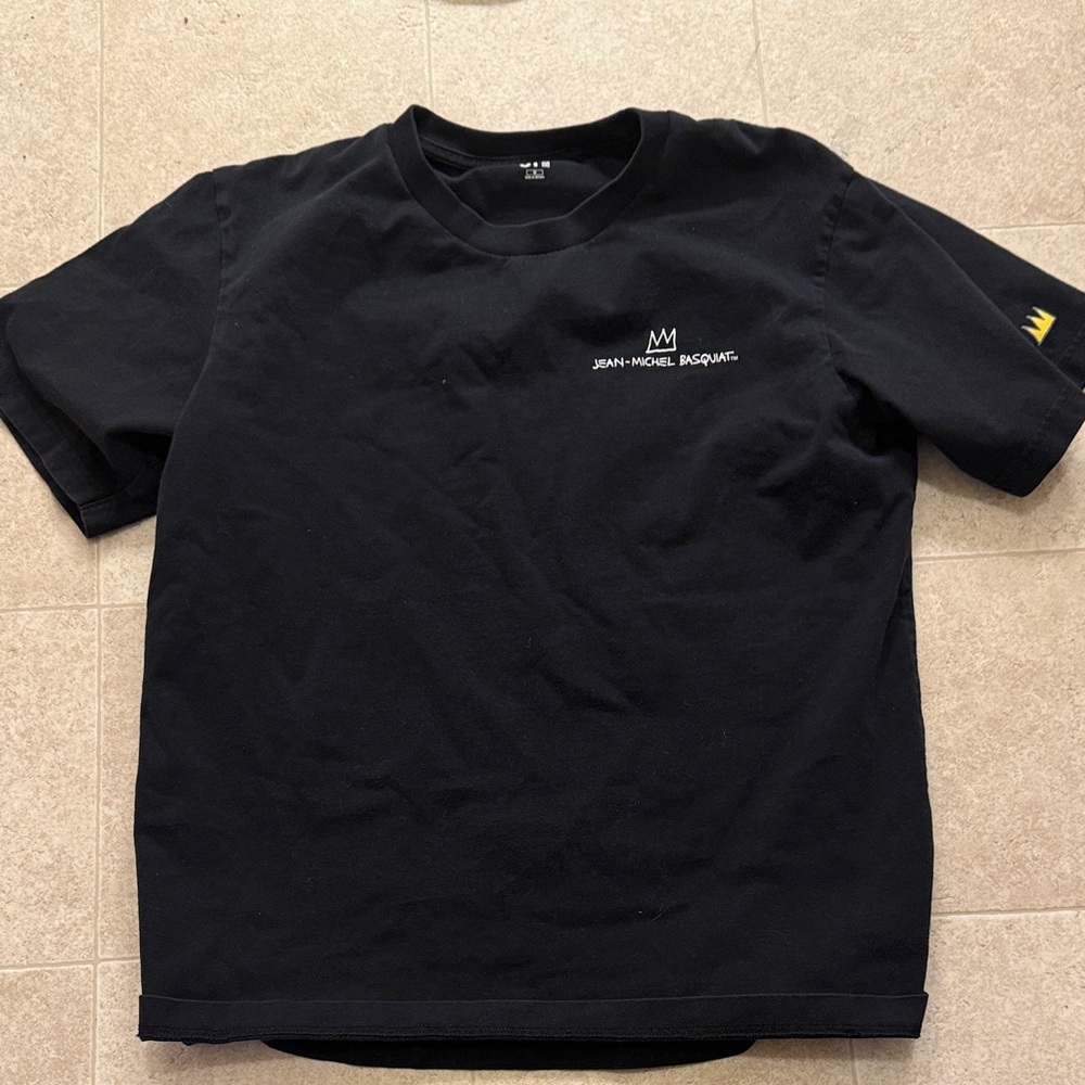 Jean-Michel Basquiat Black T-Shirt UNIQLO